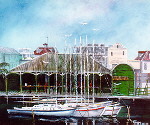 Terryl Godoy Painting - Old Market