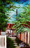 Terryl Godoy Painting - Plum Tree